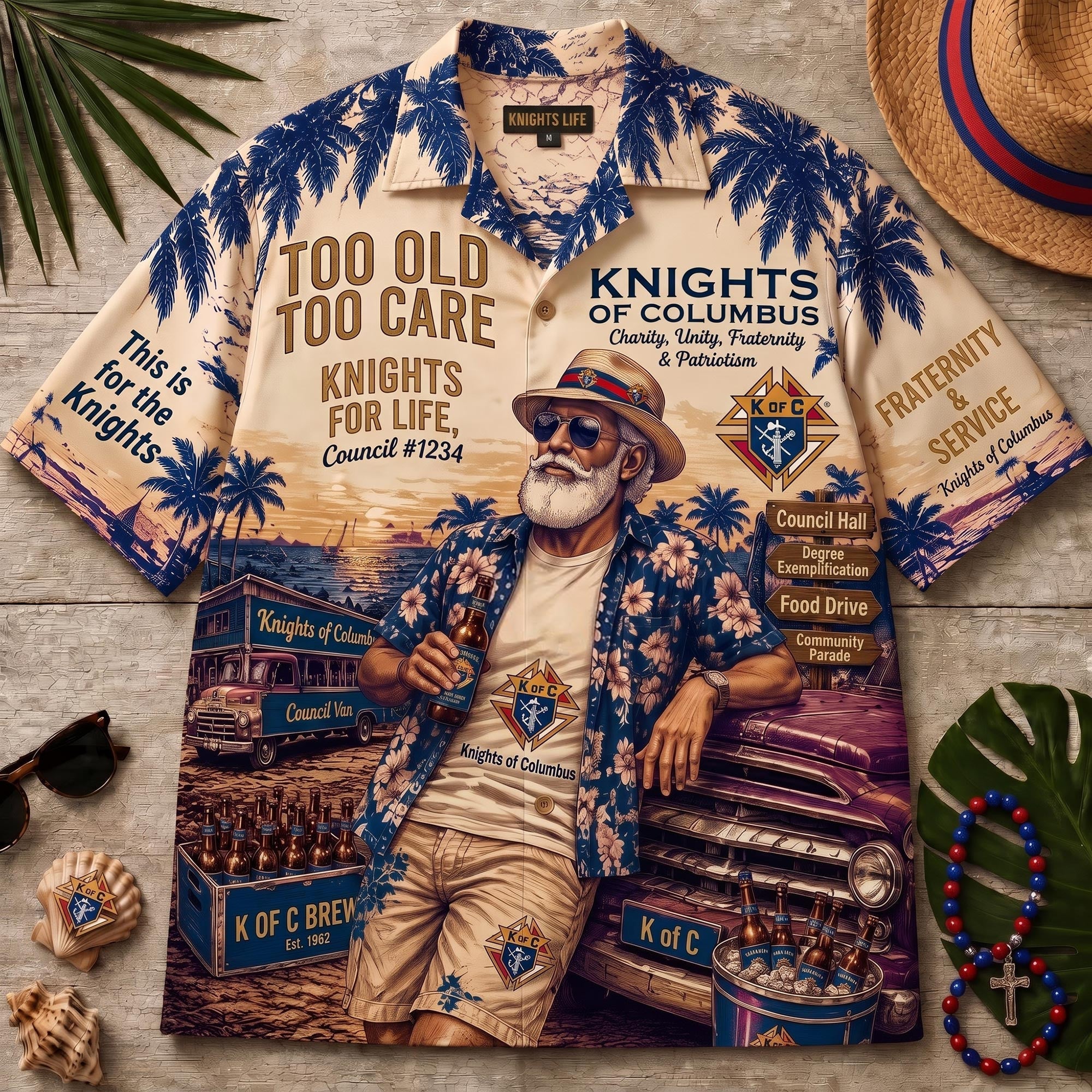 PREMIUM HAWAIIAN SHIRT TLQ DBD KOC 0408264
