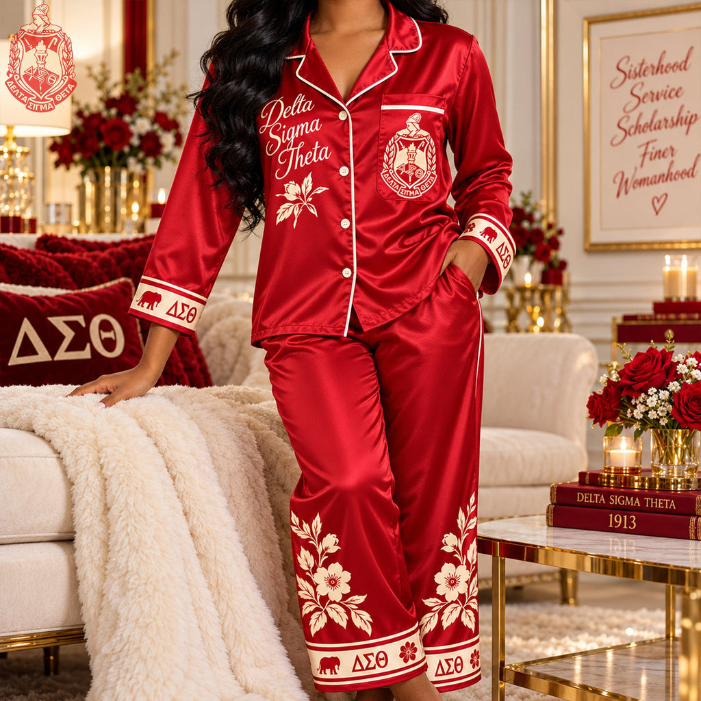 Women’s Premium Signature Satin Pajama Set HANNN TND DST 0610268