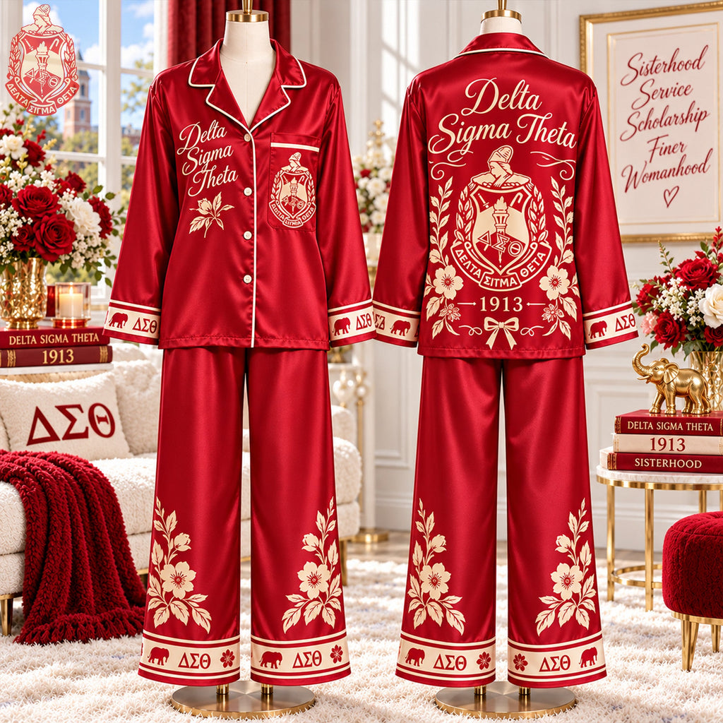 Women’s Premium Signature Satin Pajama Set HANNN TND DST 0610268