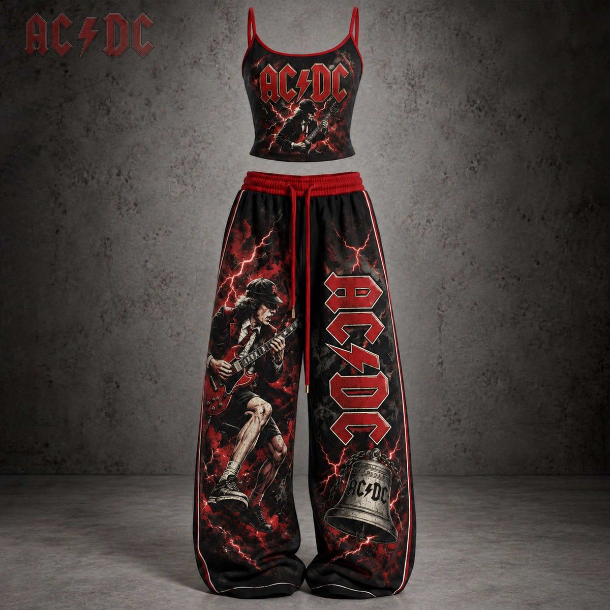 PREMIUM CAMI WIDE LEG PANTS SET HCT APT ACDC 0610267