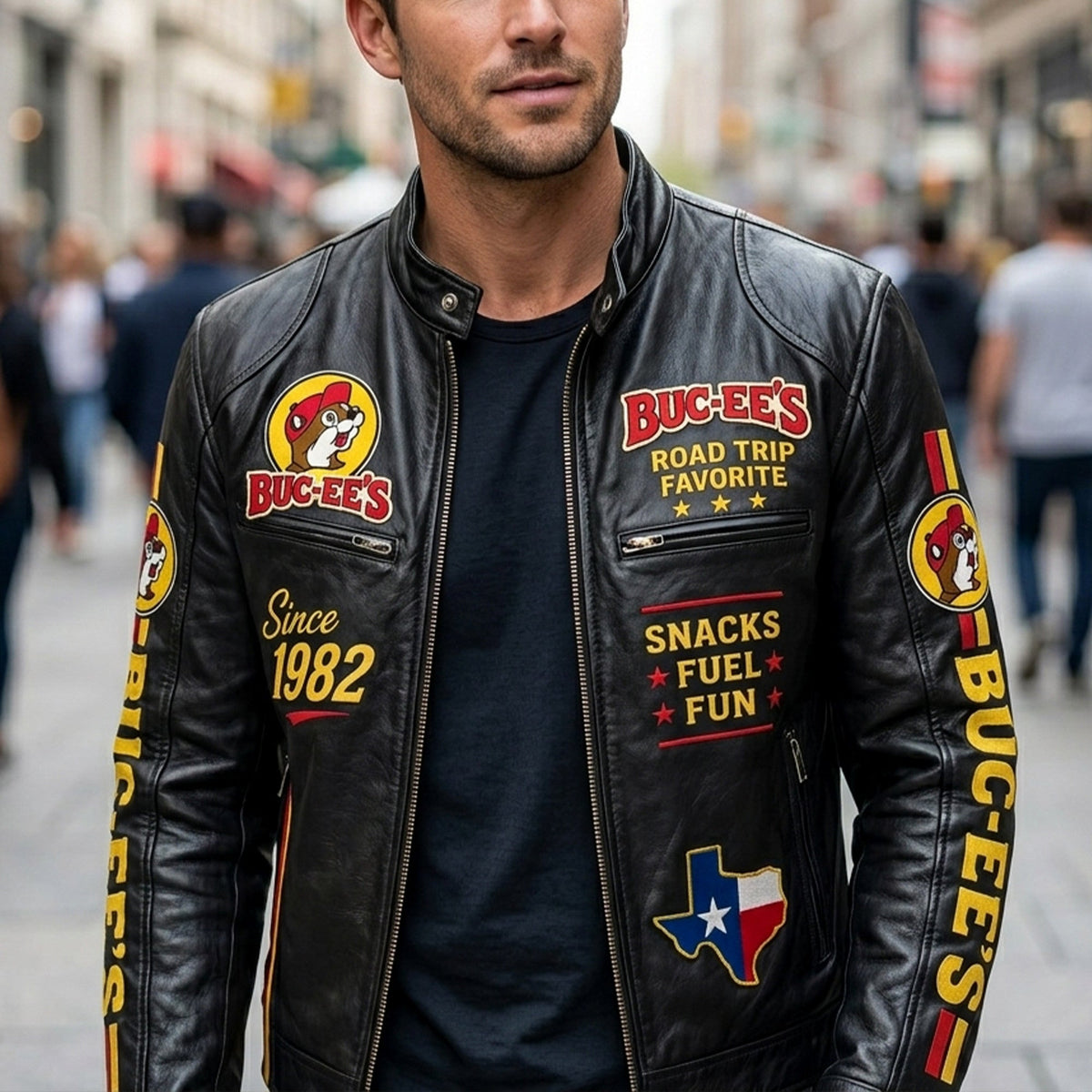 LEATHER JACKET TULT NTH BUCE 1510265