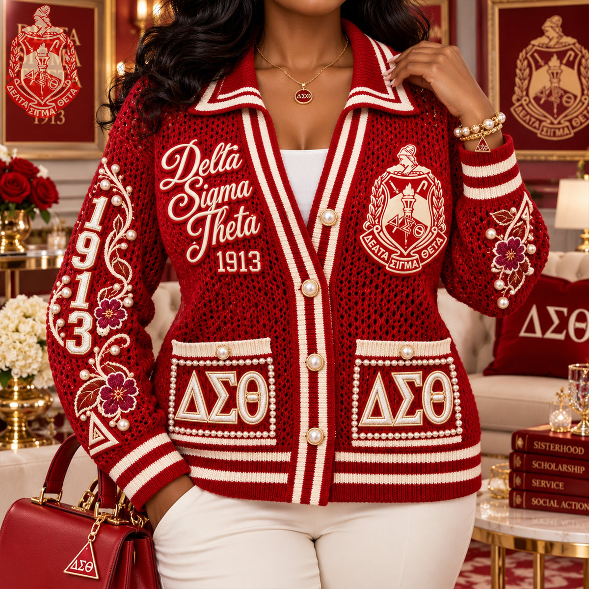 Women’s Open-Knit Cardigan HANNN TND DST 2110264