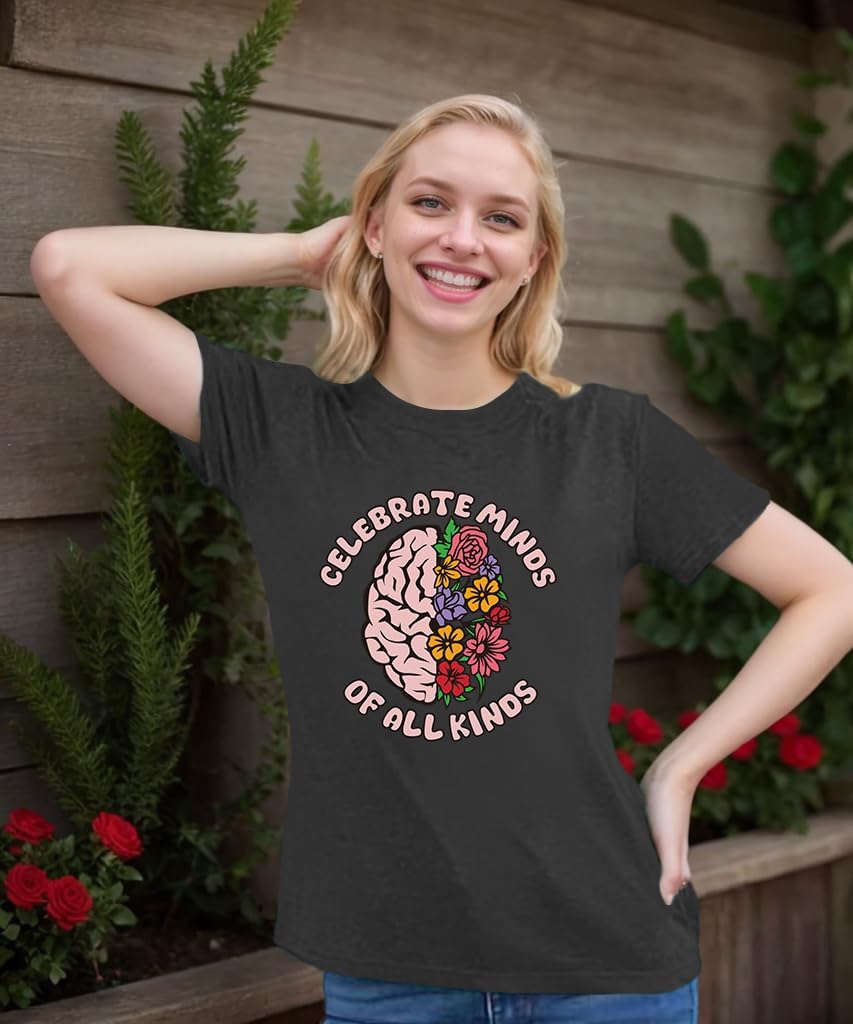 Autism Awareness Shirt Women Autism Acceptance Shirt Be Kind Shirt for Women Autism Support Tee Tops
