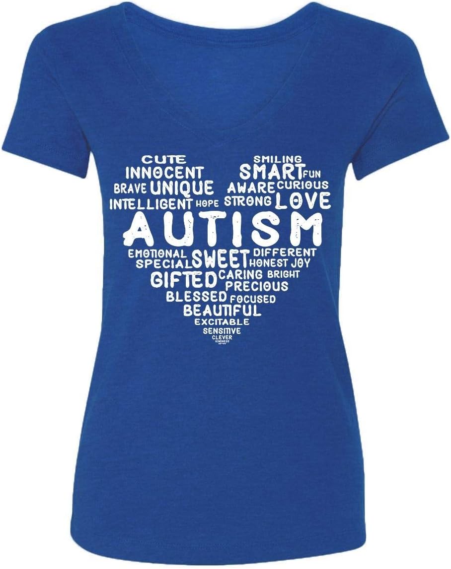Kropsis Heart Love Sweet Smart Honest Autism Awareness