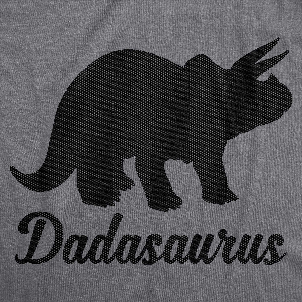 Mens Dadasaurus Tshirt Funny Fathers Day Dinosaur Tee for Guys