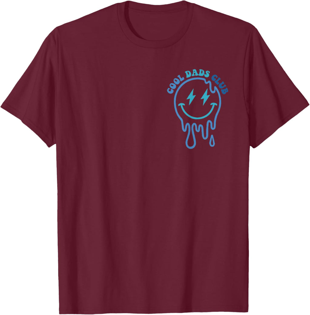 Cool Dads Club Father's Day From Daughter Son Groovy 2 Sided