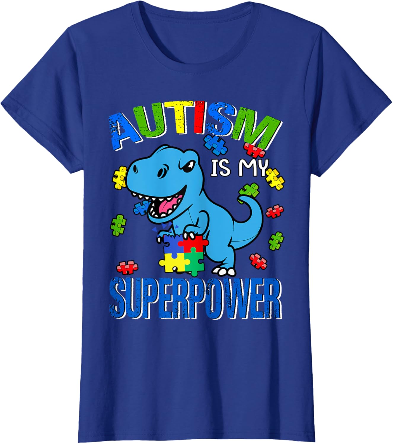 Kids Autism Is My Superpower Funny Awareness Boy Toddler