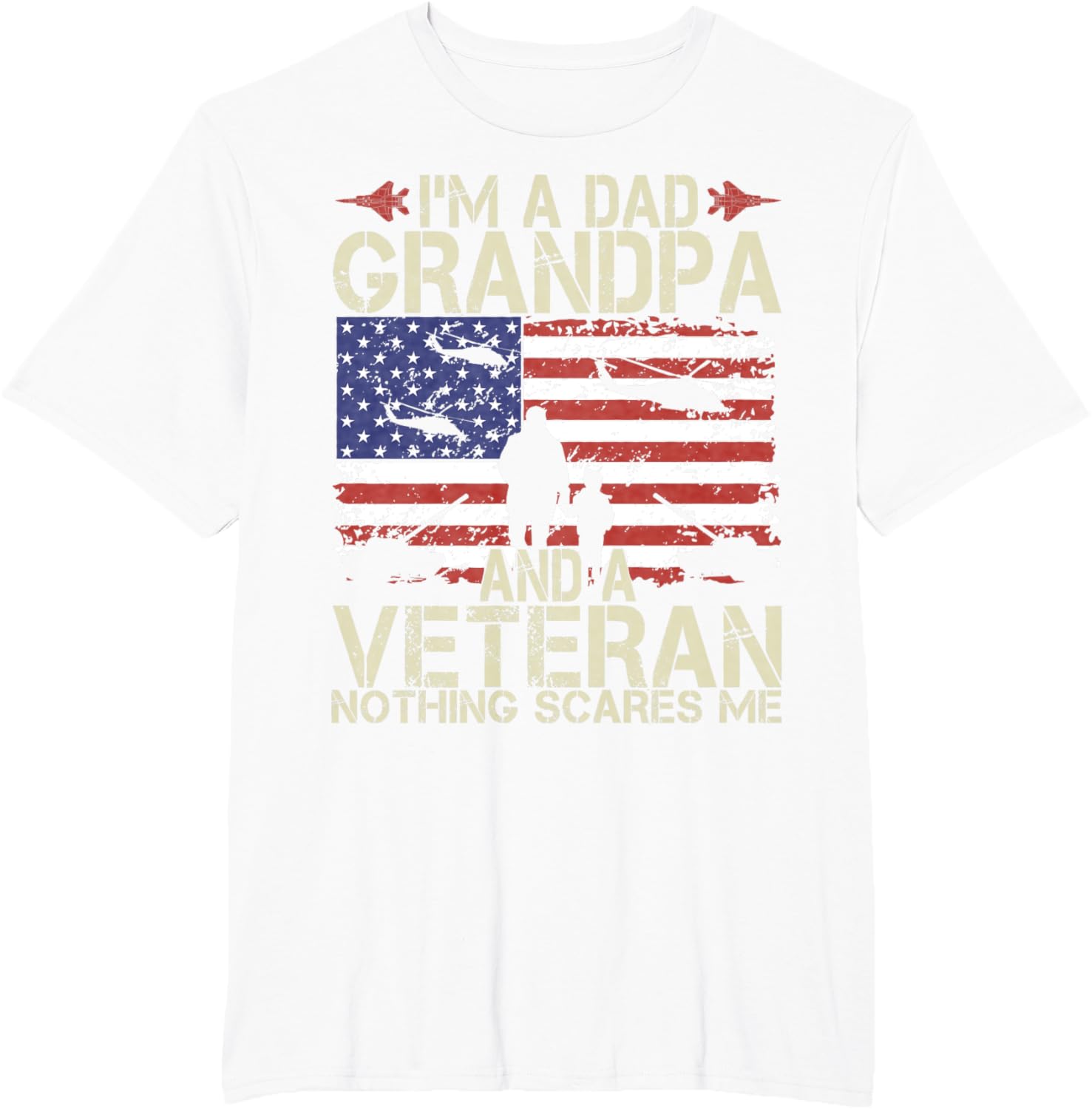 I'm A Dad Grandpa And Veteran Fathers Day Papa Grandpa Gifts