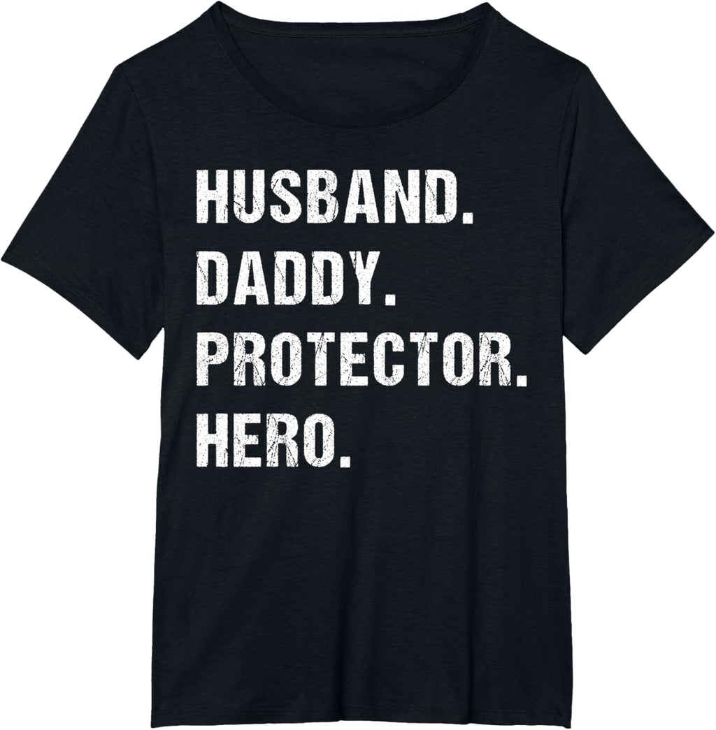 Husband Daddy Protector Hero Fathers Day Gift For Dad Wife