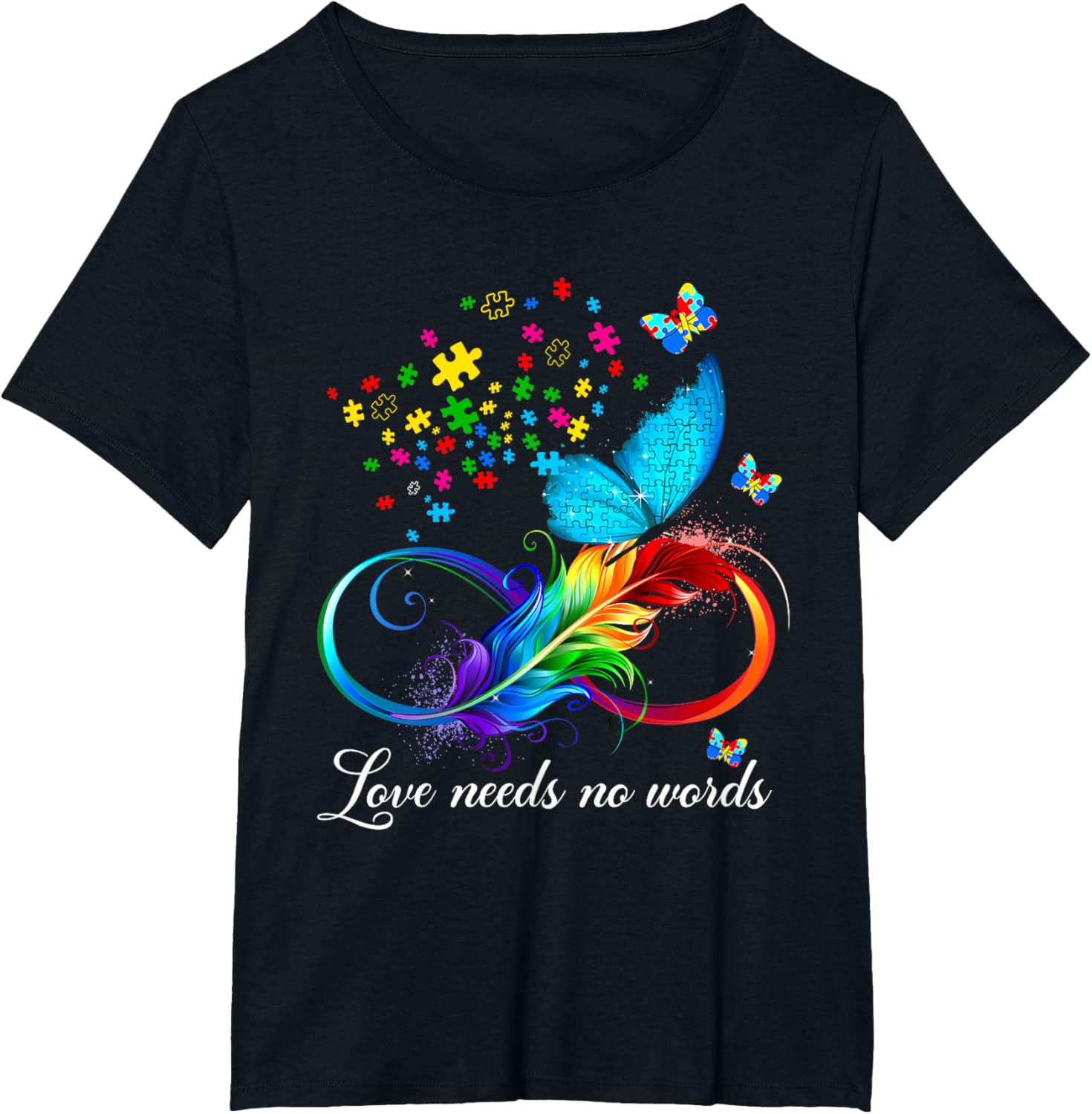Love Needs No Words Autism Kids Mom Support Autism Awareness