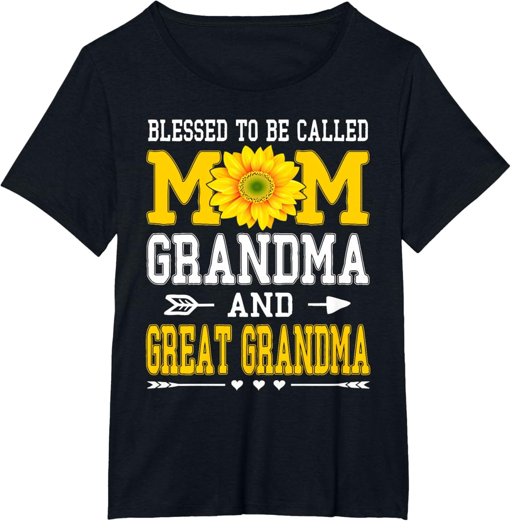 Blessed To Be Called Mom Grandma Great Grandma Mother's Day Mother Shirt