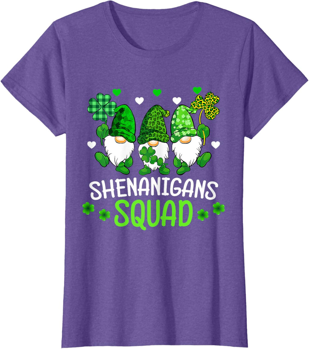 Shenanigans Squad St Patricks Day Gnomes Family Matching Kid