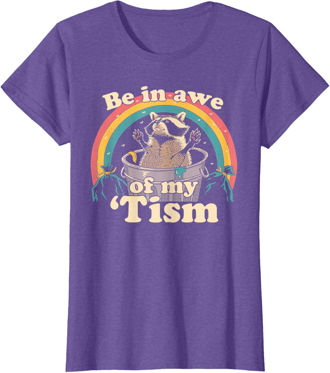 Autism Funny Be In Awe Of My 'Tism Meme Autistic Raccoon