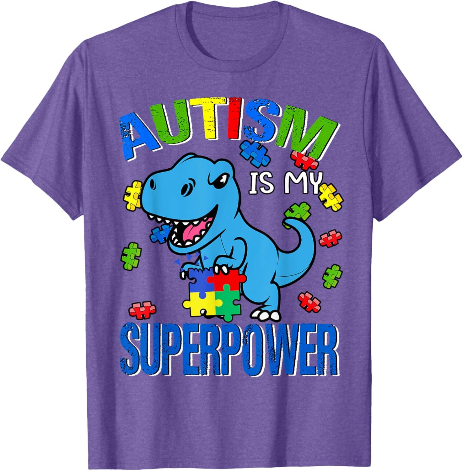 Kids Autism Is My Superpower Funny Awareness Boy Toddler