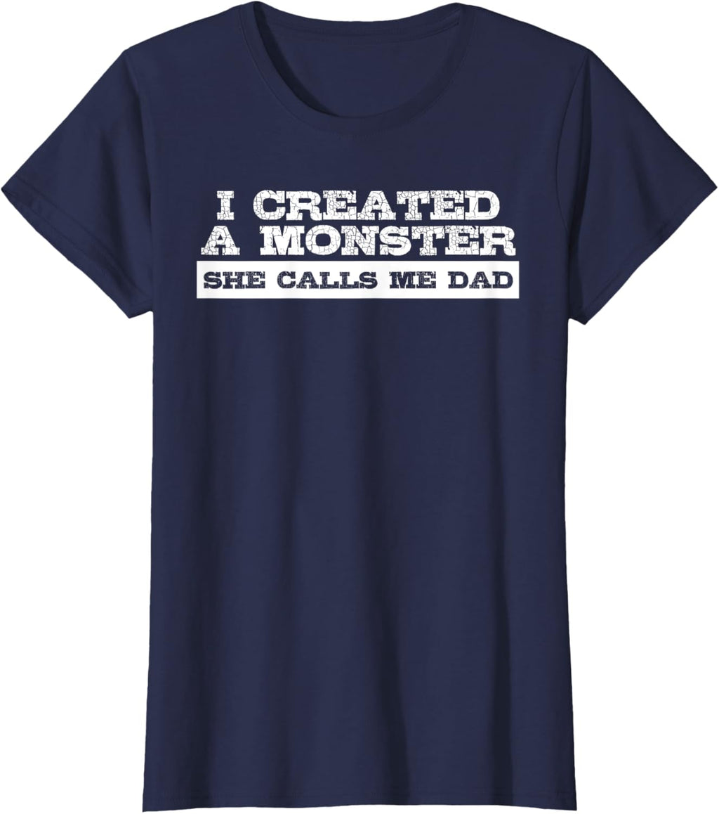 Funny Tshirt Gift for Dad from Daughter First Father's Day