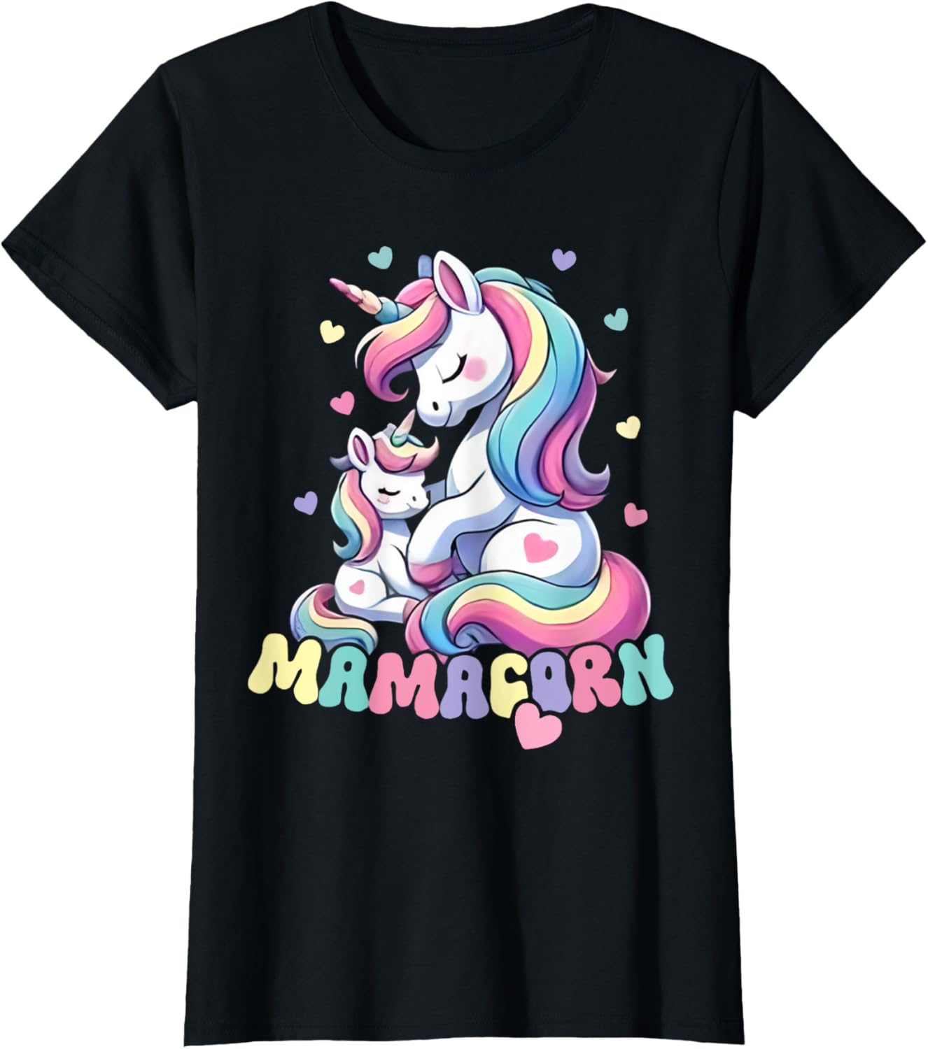Funny Mamacorn Costume Mothers Day Unicorn Mom Women Mother
