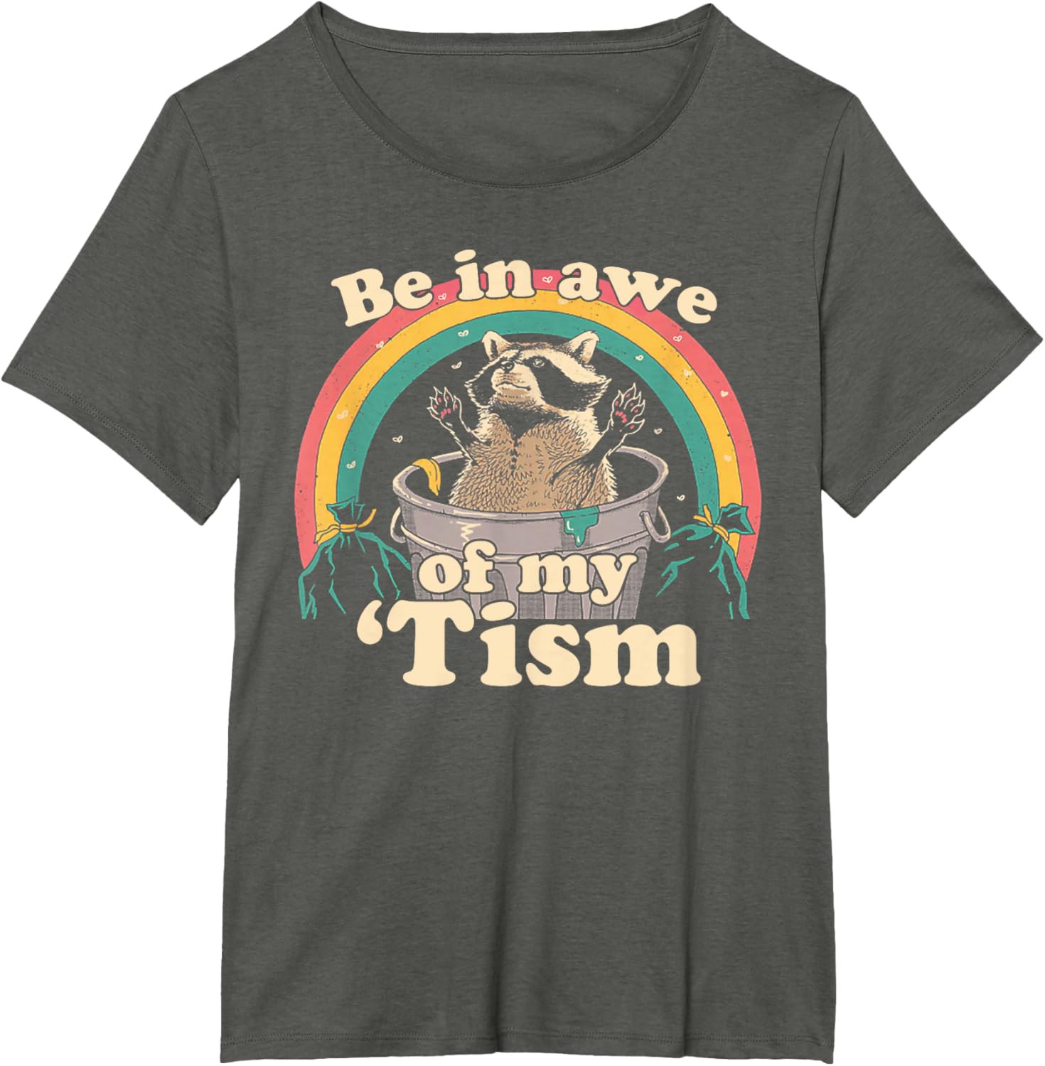 Autism Funny Be In Awe Of My 'Tism Meme Autistic Raccoon