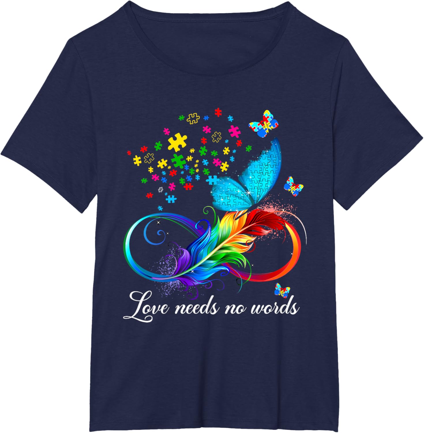 Love Needs No Words Autism Kids Mom Support Autism Awareness