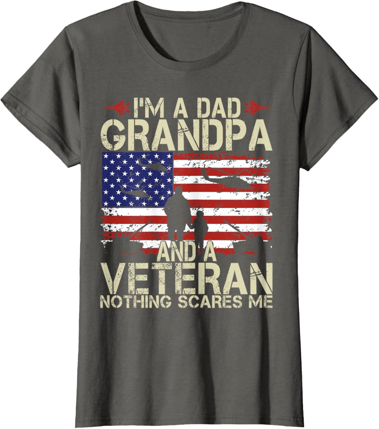 I'm A Dad Grandpa And Veteran Fathers Day Papa Grandpa Gifts