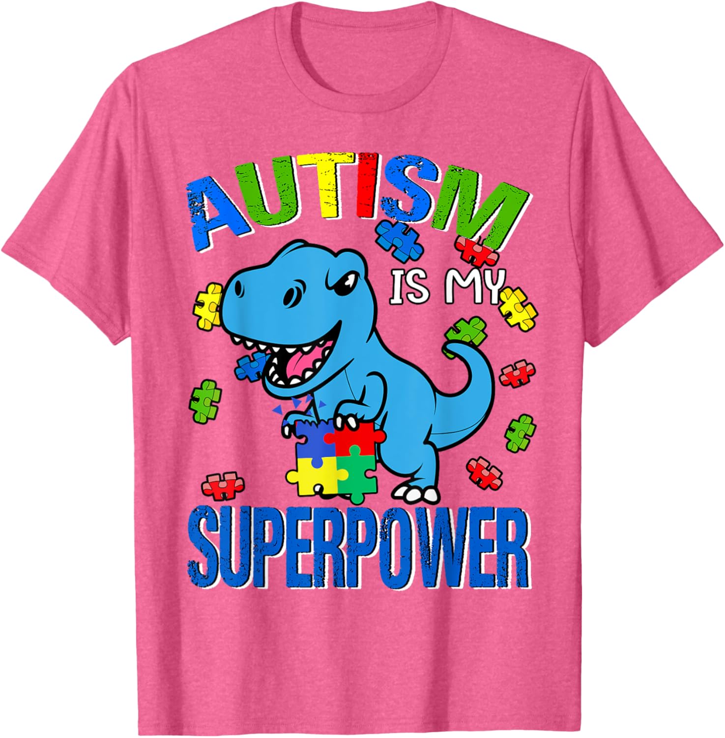 Kids Autism Is My Superpower Funny Awareness Boy Toddler