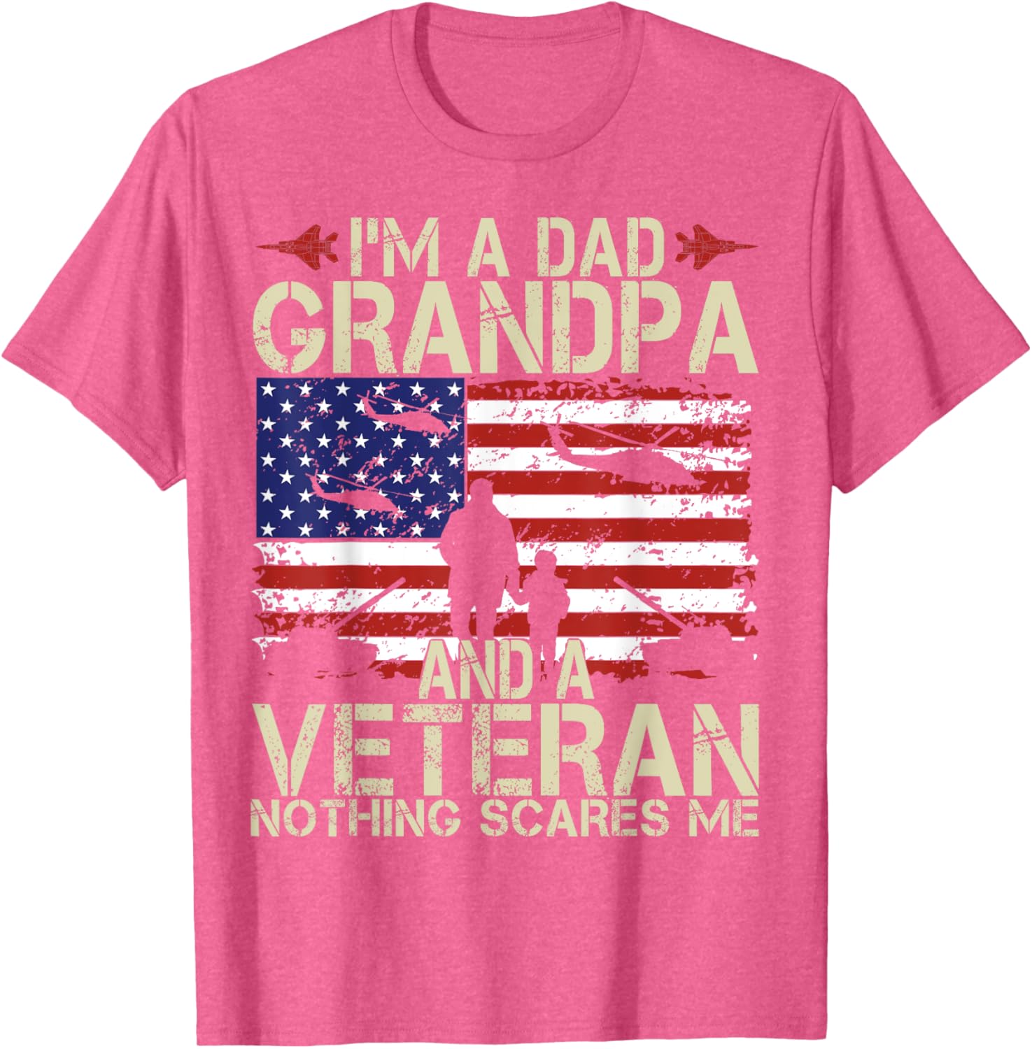 I'm A Dad Grandpa And Veteran Fathers Day Papa Grandpa Gifts