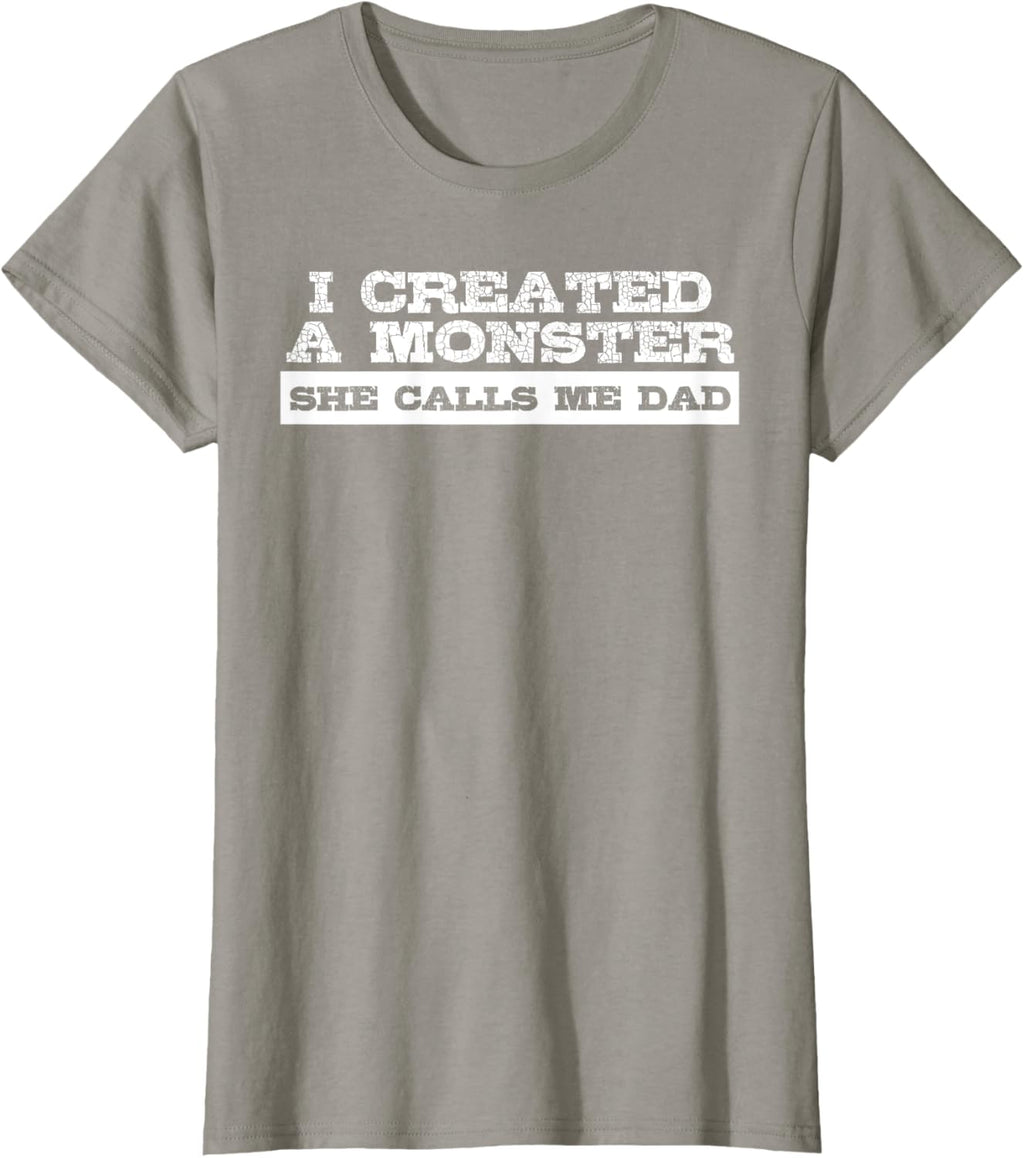 Funny Tshirt Gift for Dad from Daughter First Father's Day