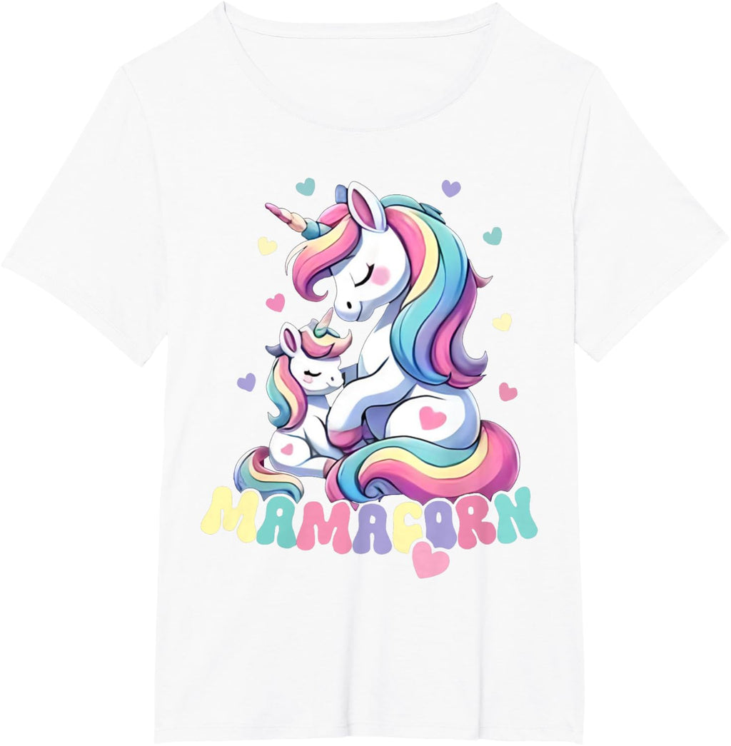 Funny Mamacorn Costume Mothers Day Unicorn Mom Women Mother