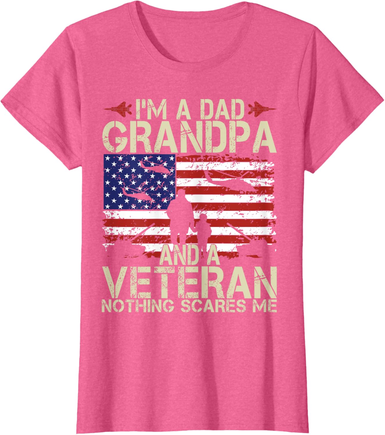 I'm A Dad Grandpa And Veteran Fathers Day Papa Grandpa Gifts