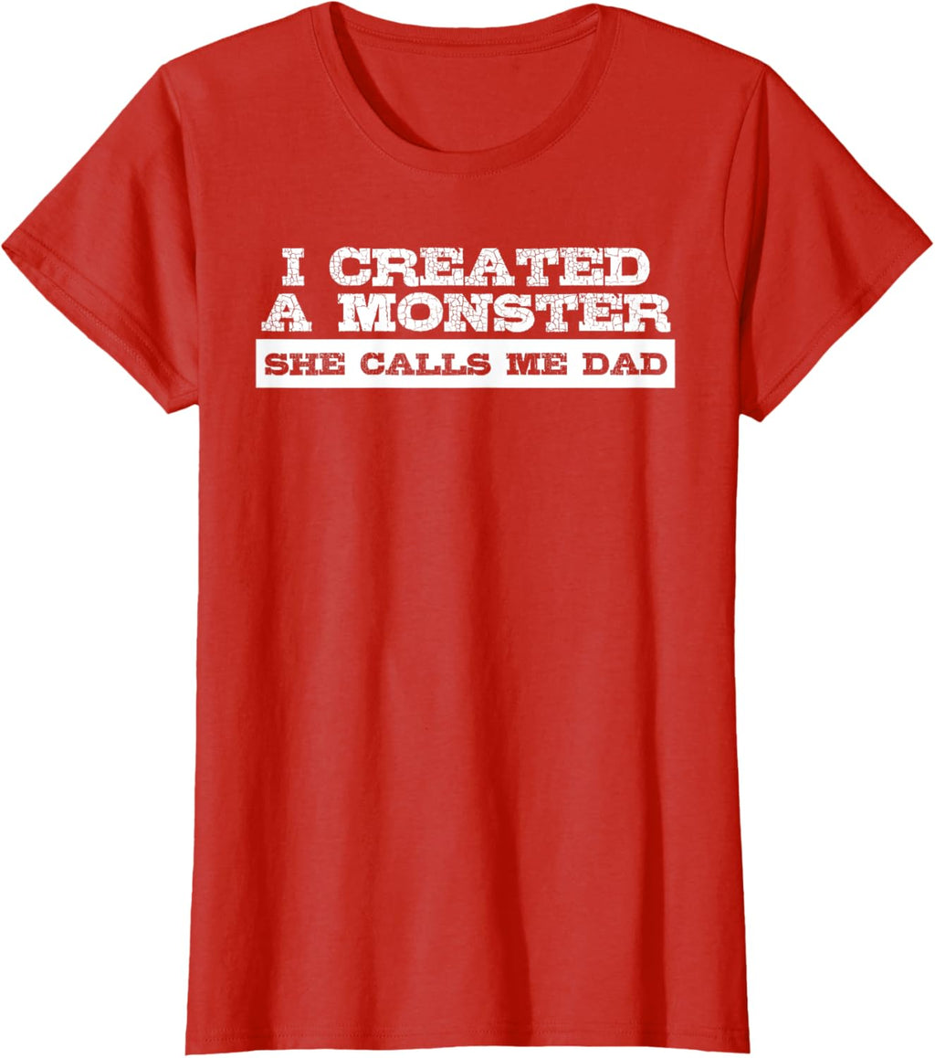 Funny Tshirt Gift for Dad from Daughter First Father's Day