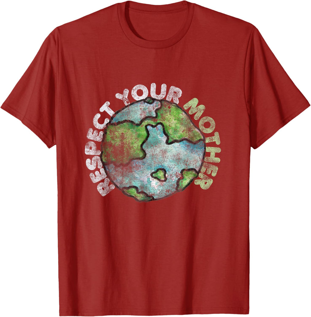 Earth Day Tees 4 Us Respect Your Mother Vintage Earth Day