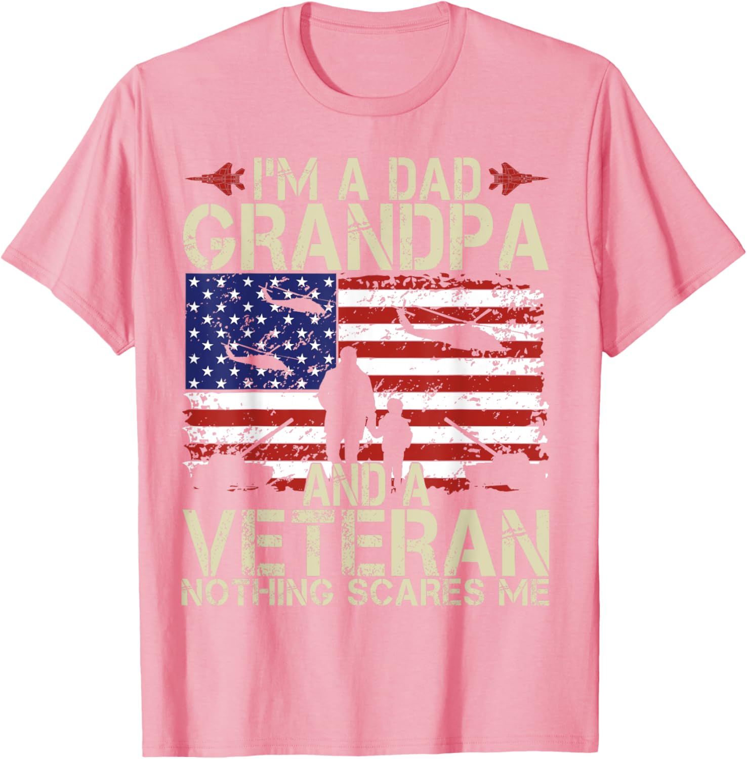 I'm A Dad Grandpa And Veteran Fathers Day Papa Grandpa Gifts