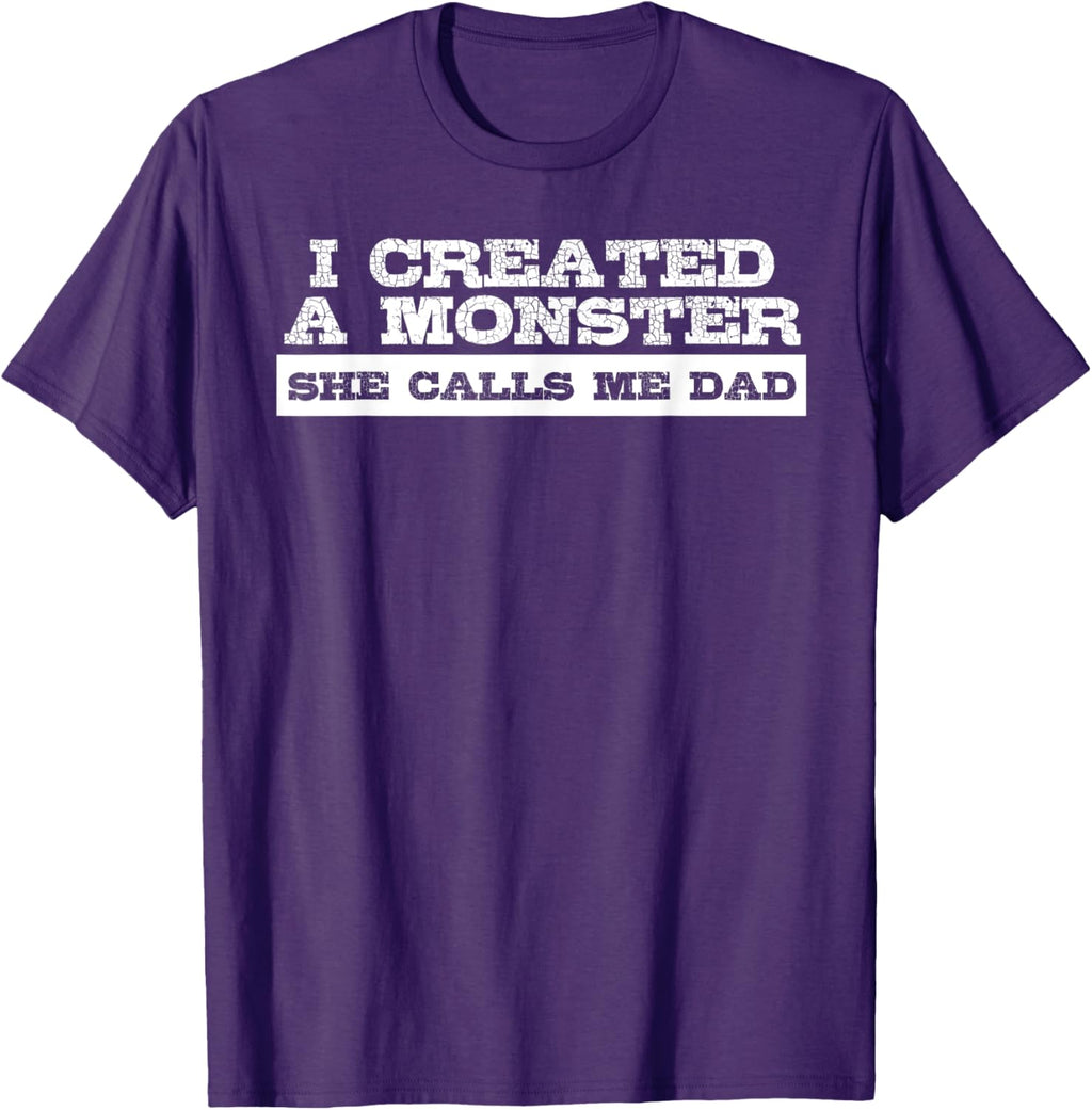 Funny Tshirt Gift for Dad from Daughter First Father's Day