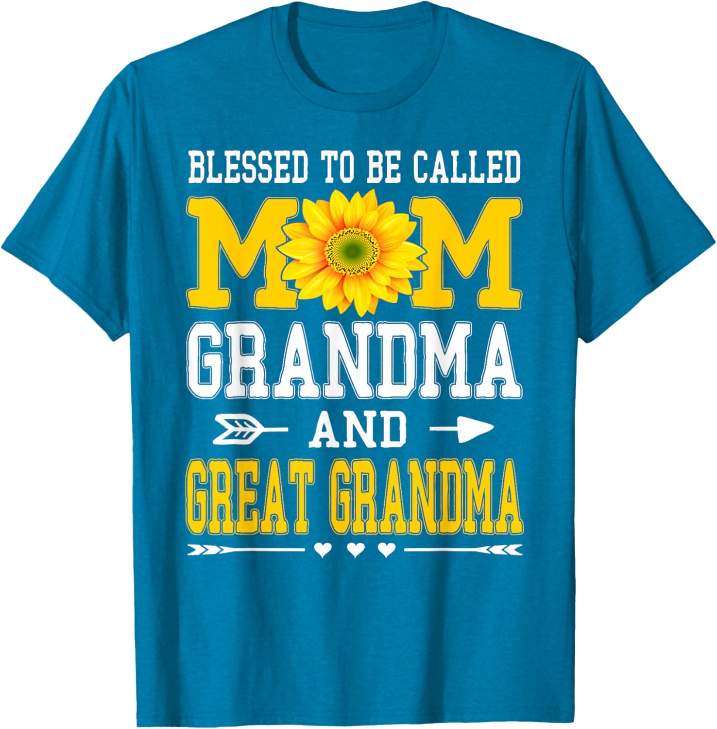 Blessed To Be Called Mom Grandma Great Grandma Mother's Day Mother Shirt