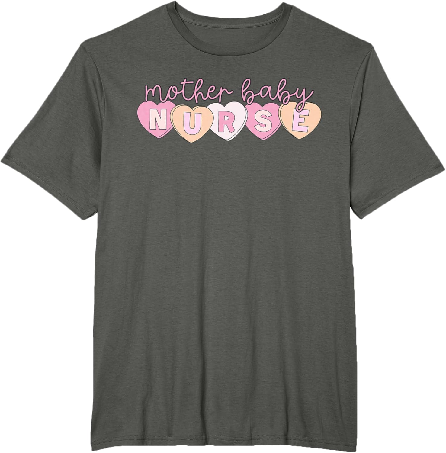 Mother Baby Nurse Hearts Valentine OBGYN Postpartum Nursing