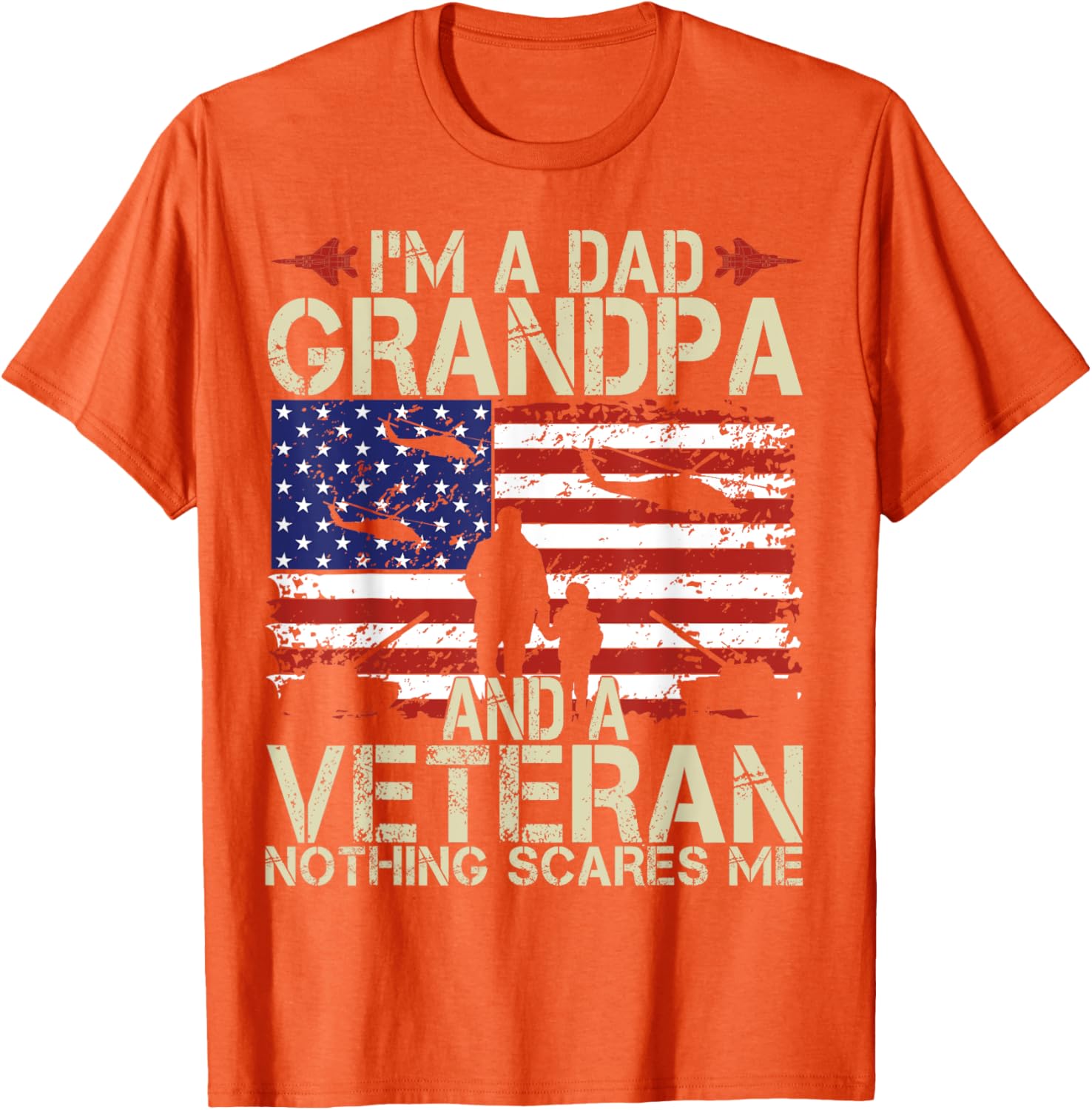 I'm A Dad Grandpa And Veteran Fathers Day Papa Grandpa Gifts