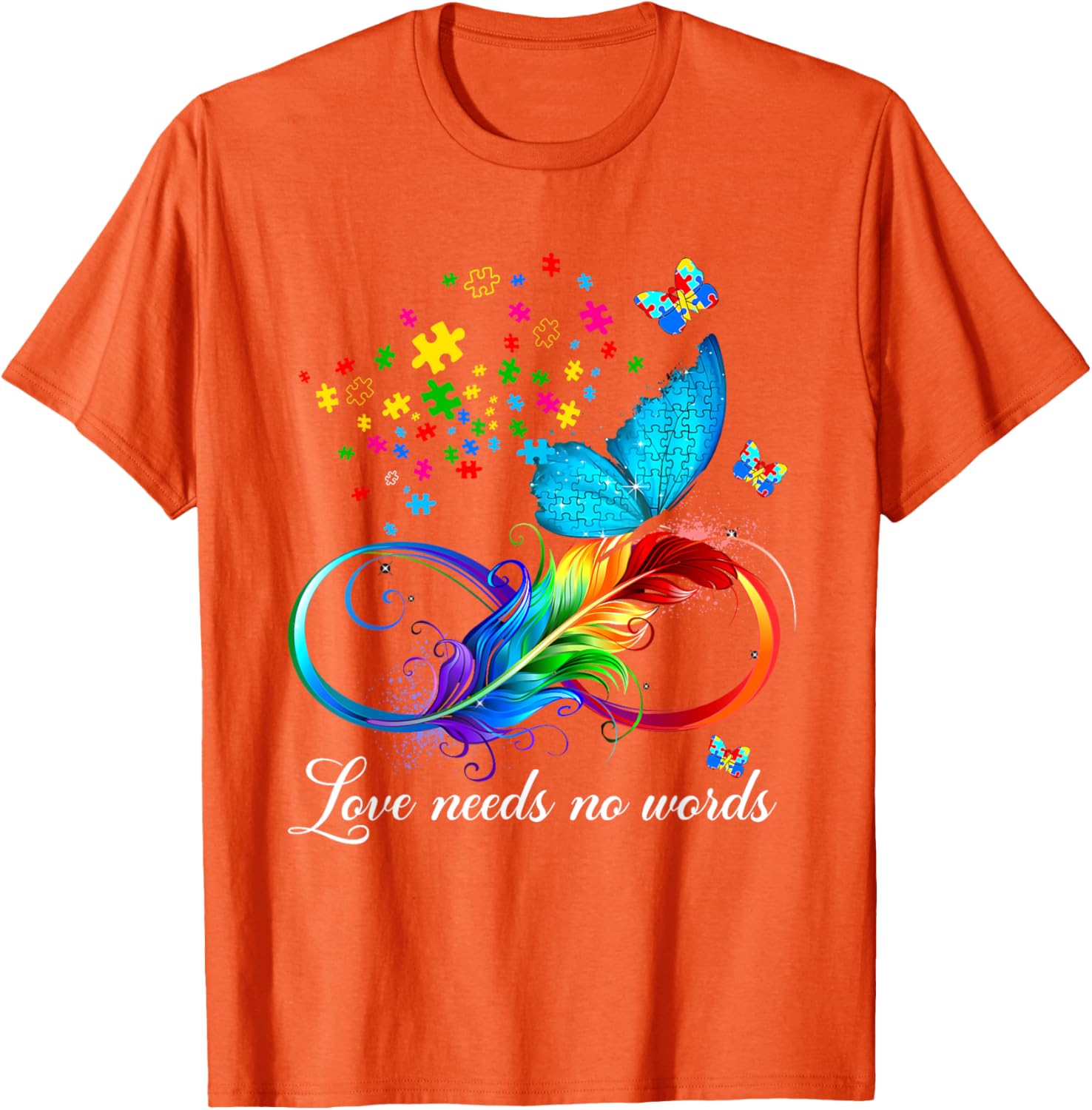 Love Needs No Words Autism Kids Mom Support Autism Awareness