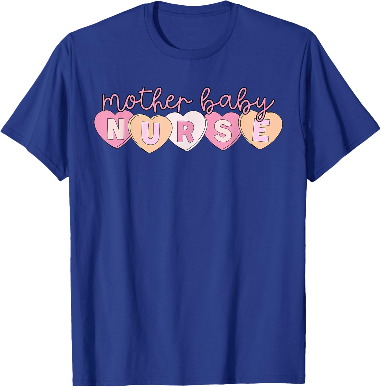 Mother Baby Nurse Hearts Valentine OBGYN Postpartum Nursing