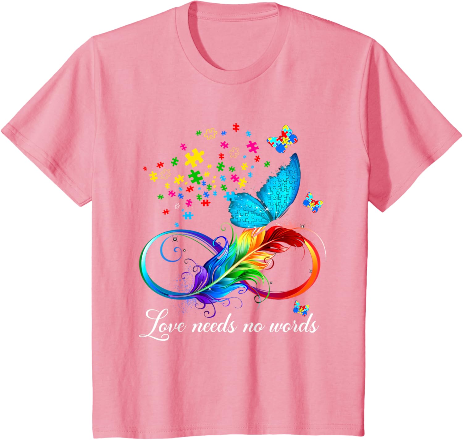 Love Needs No Words Autism Kids Mom Support Autism Awareness