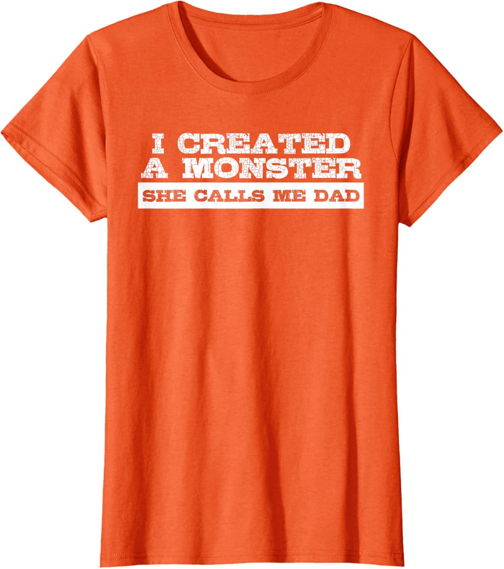 Funny Tshirt Gift for Dad from Daughter First Father's Day