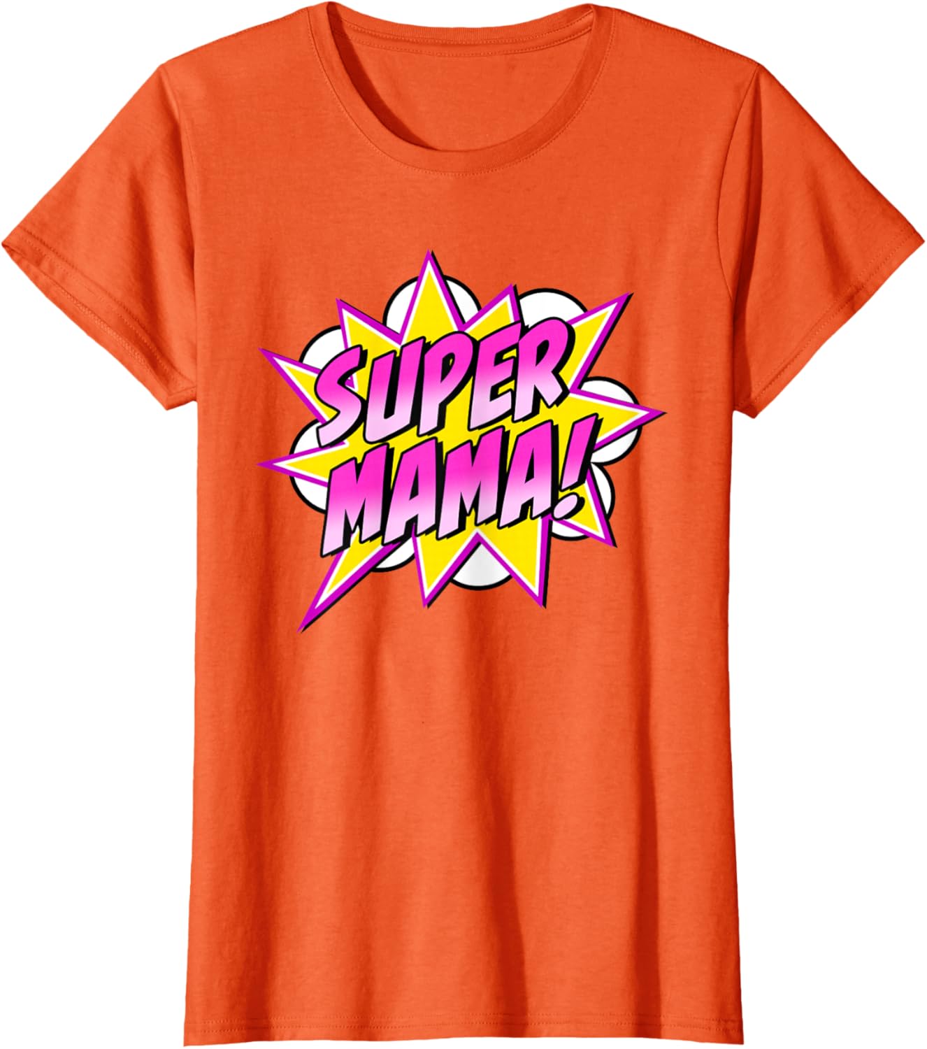 Super Mama Comic Book Superhero Mother's Day
