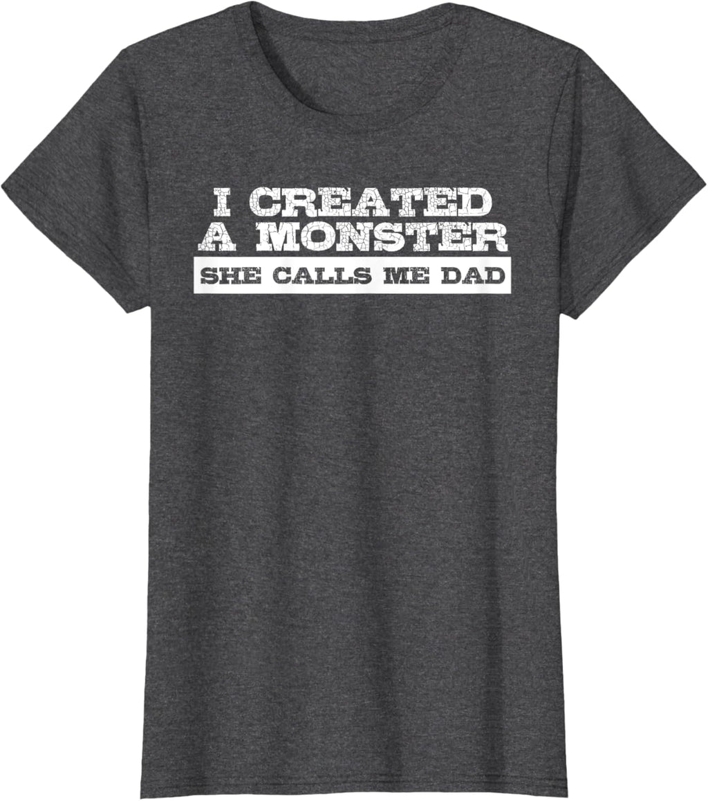 Funny Tshirt Gift for Dad from Daughter First Father's Day