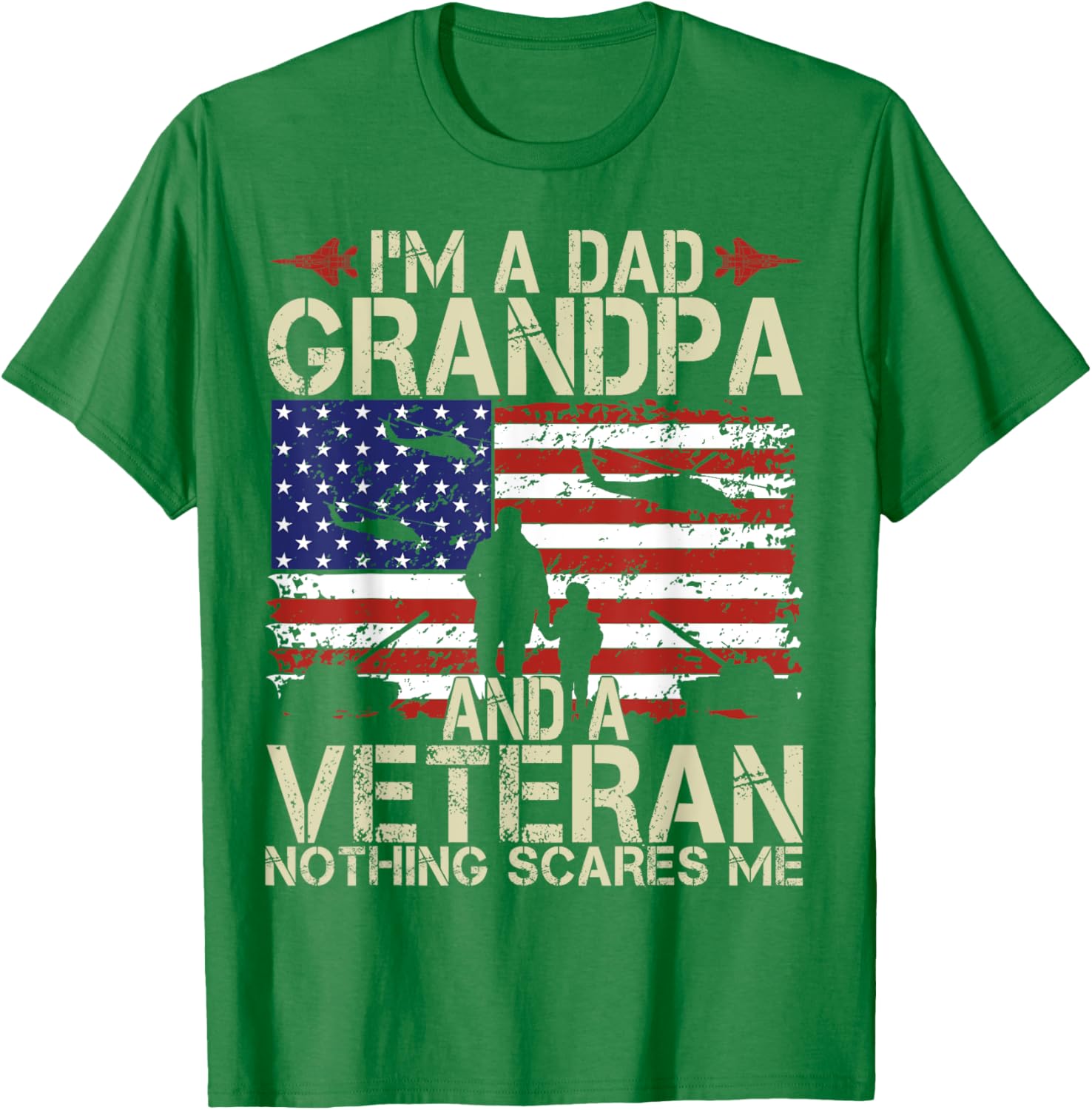 I'm A Dad Grandpa And Veteran Fathers Day Papa Grandpa Gifts