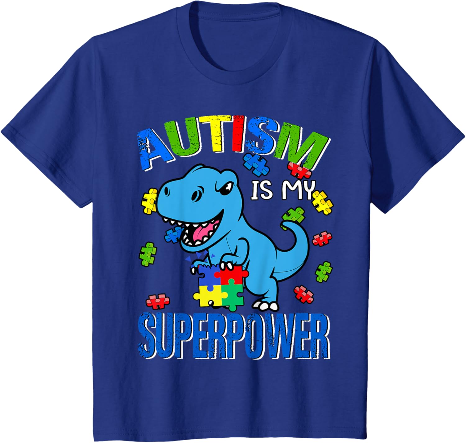 Kids Autism Is My Superpower Funny Awareness Boy Toddler