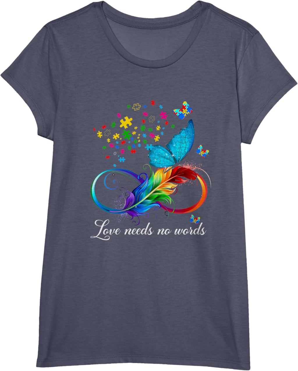 Love Needs No Words Autism Kids Mom Support Autism Awareness