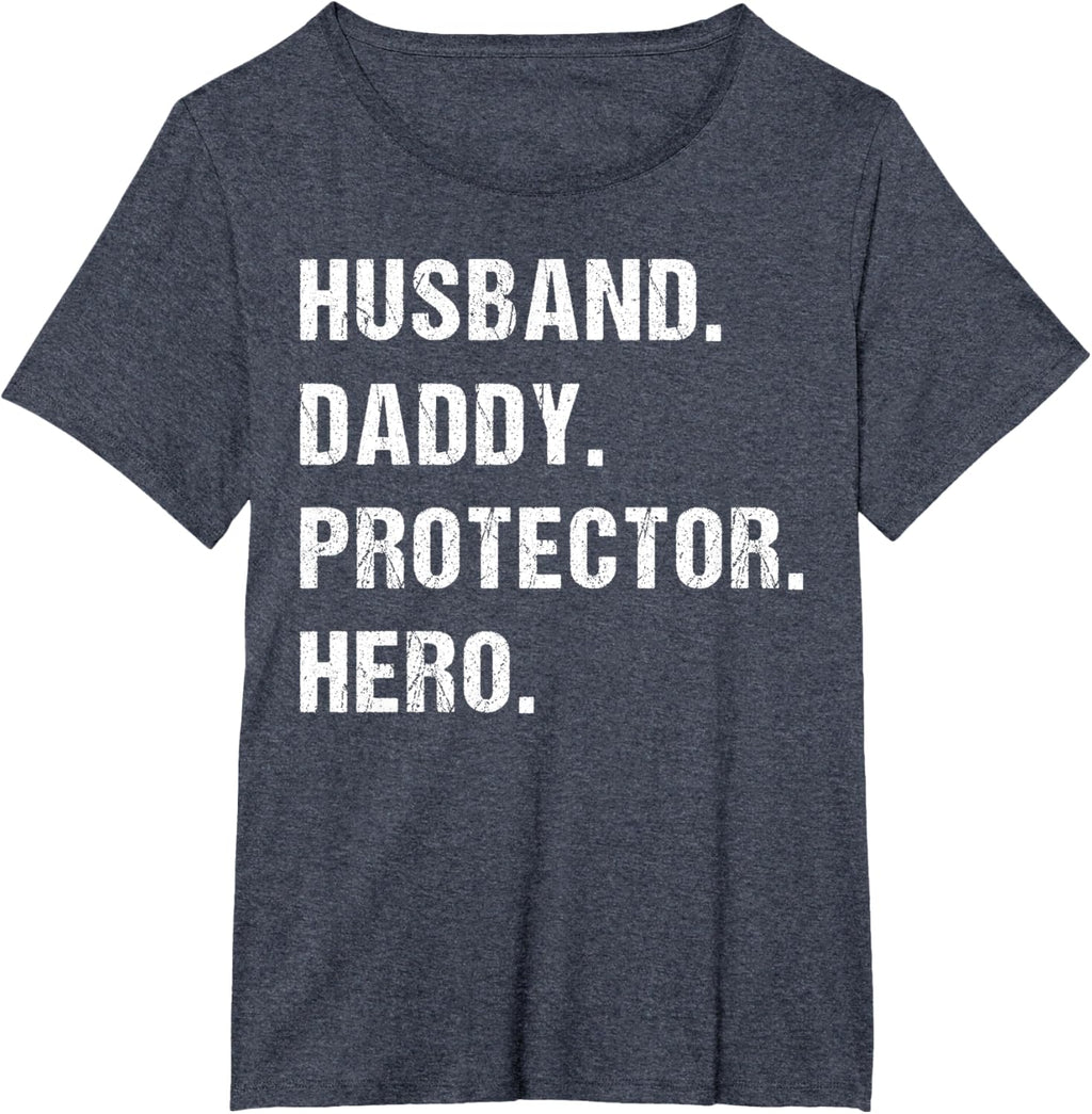 Husband Daddy Protector Hero Fathers Day Gift For Dad Wife