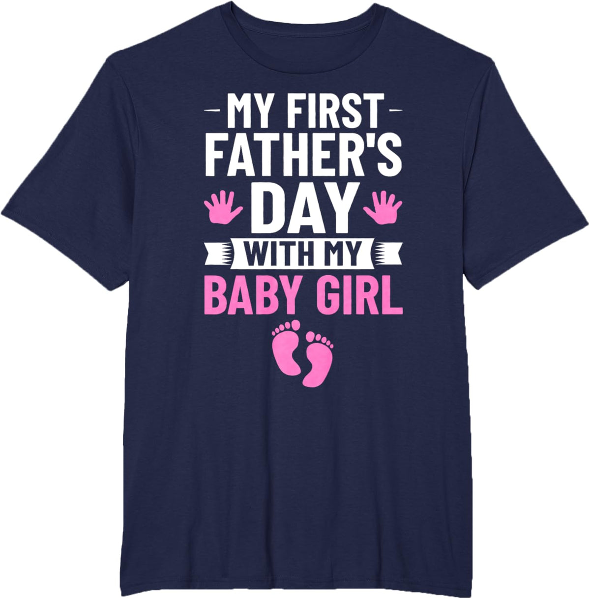 My First Fathers Day Baby Girl Outfit First Time Dad