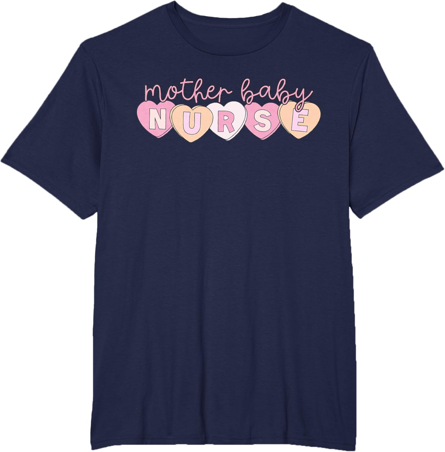 Mother Baby Nurse Hearts Valentine OBGYN Postpartum Nursing