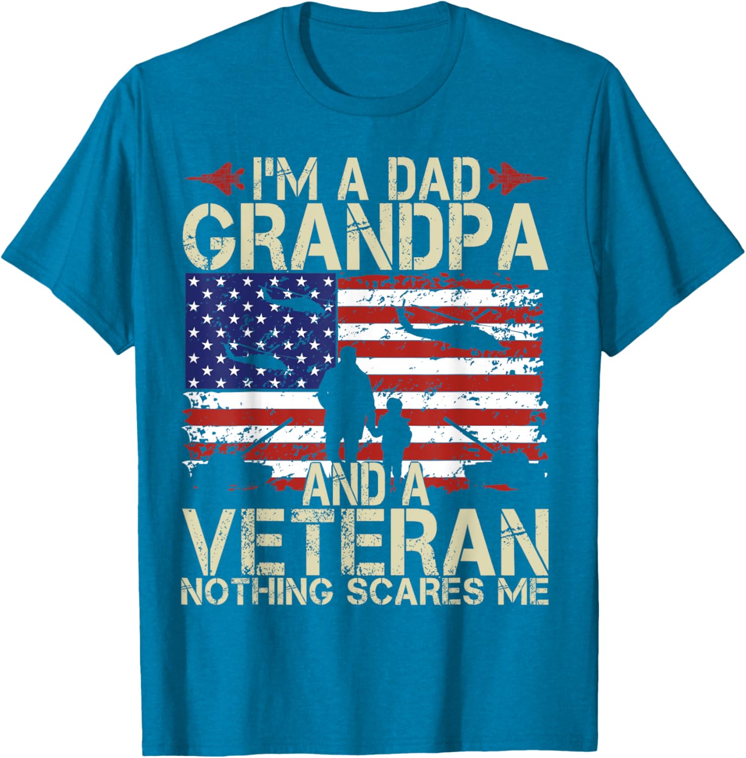 I'm A Dad Grandpa And Veteran Fathers Day Papa Grandpa Gifts