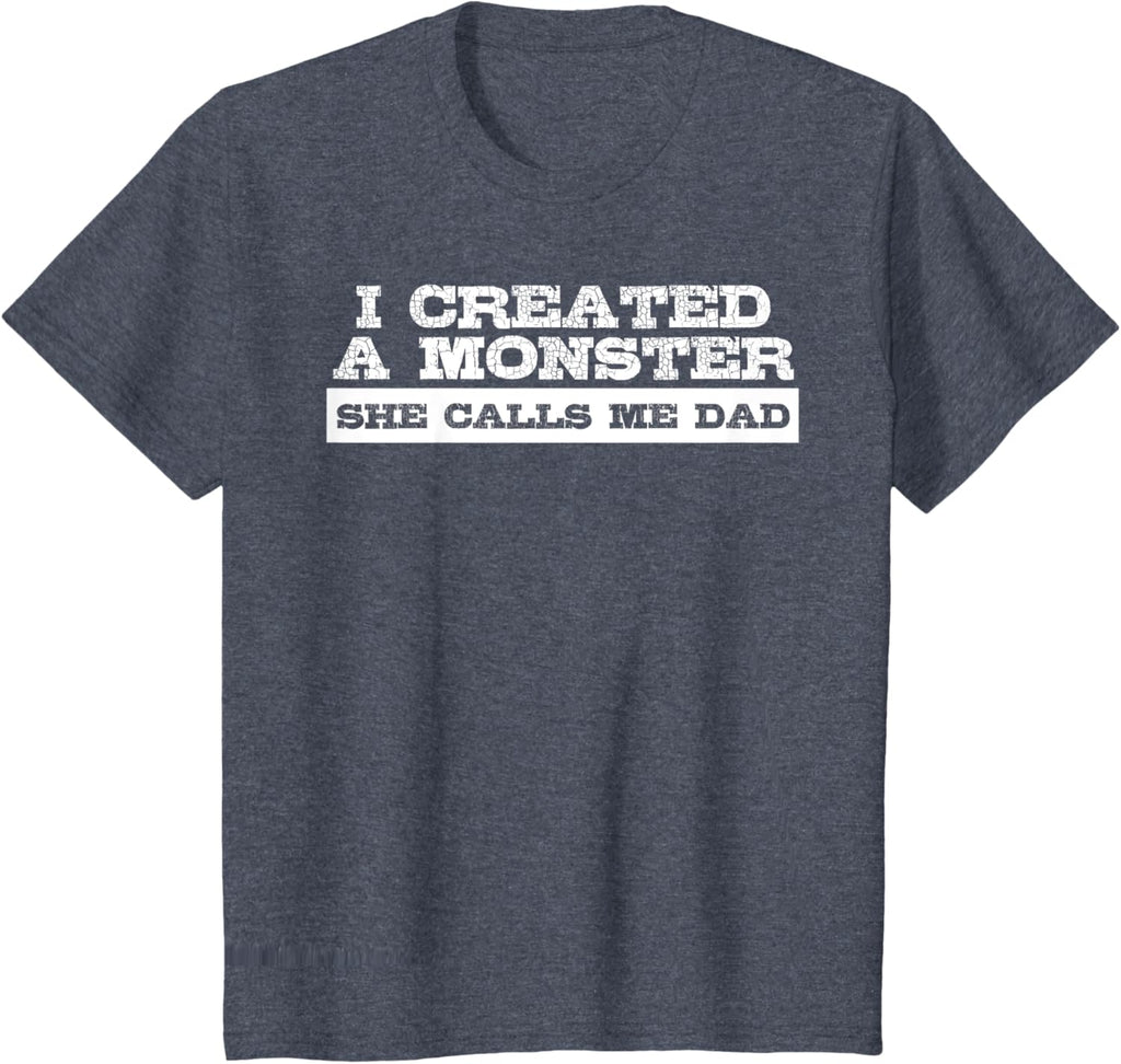 Funny Tshirt Gift for Dad from Daughter First Father's Day