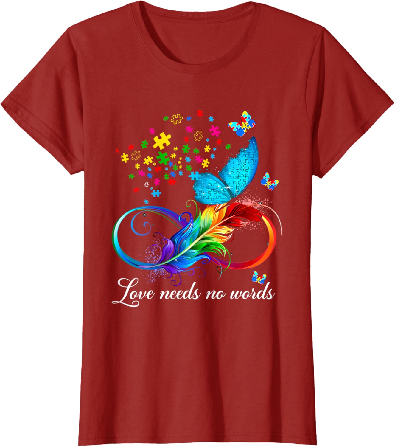 Love Needs No Words Autism Kids Mom Support Autism Awareness